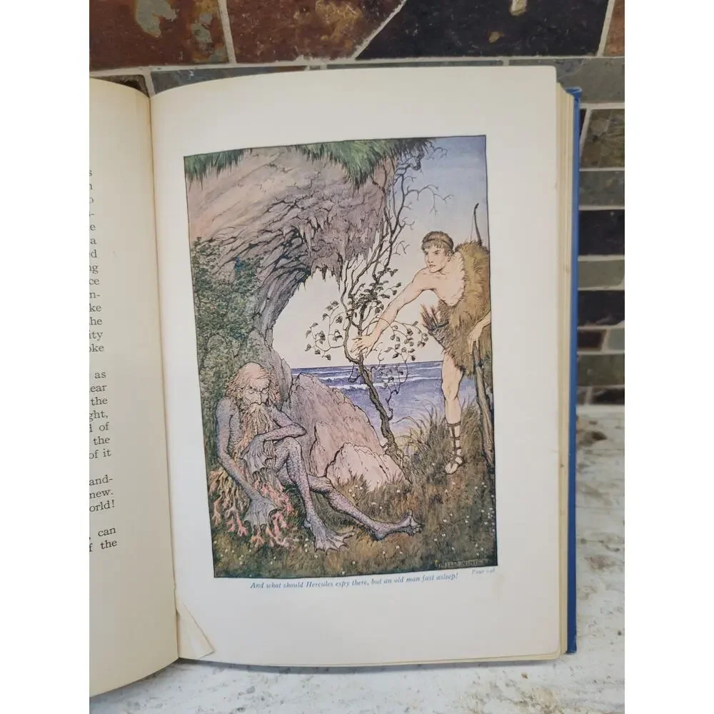 Antique 1913 A Wonder Book for Girls and Boys Windermere Series Milo Winter Ill